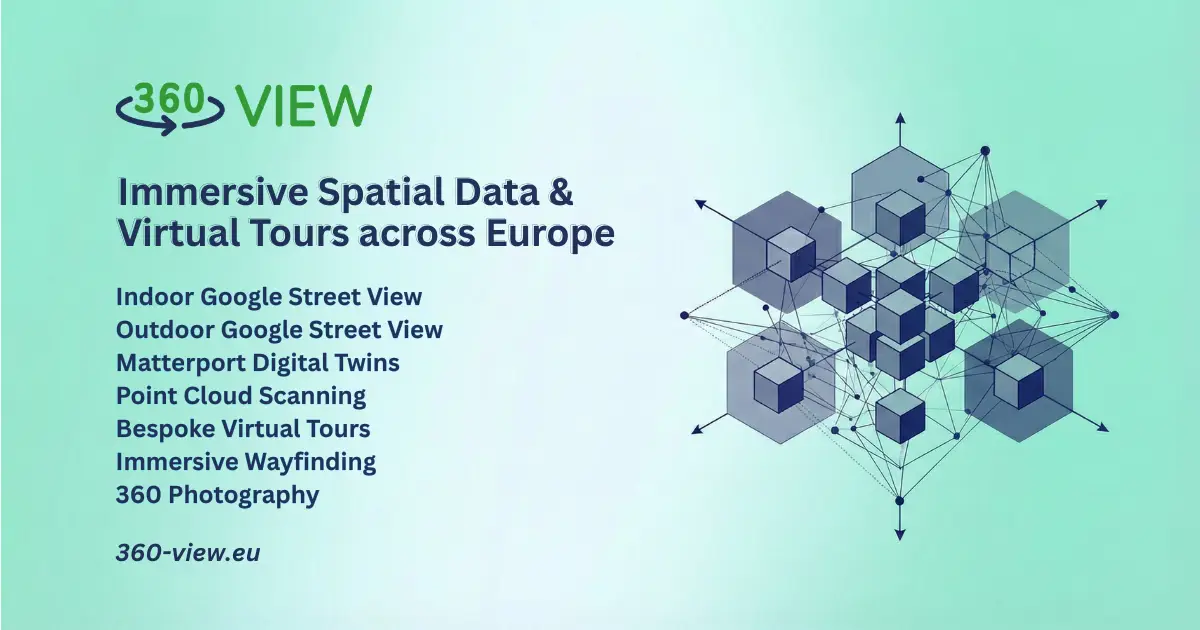 Buscadores e inteligencia artificial ya recomiendan negocios por sus espacios: 360 View Virtual Tours trae a España una década de experiencia en tours virtuales