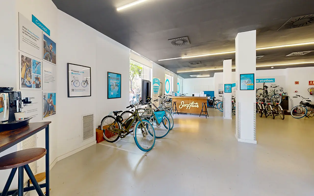 Google Maps Virtual Tour for Bike Shop Barcelona