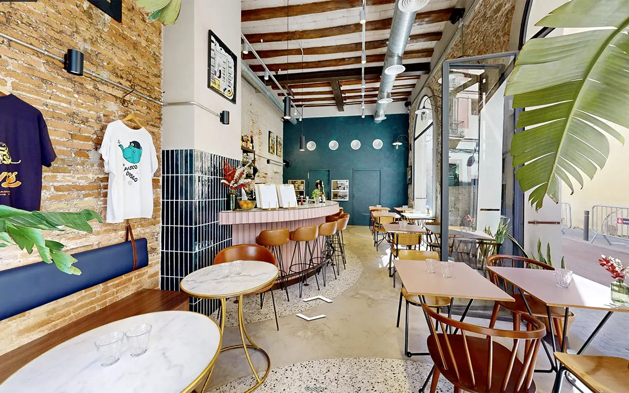 Google Street View Virtual Tour for Rascal Restaurant in Barcelona