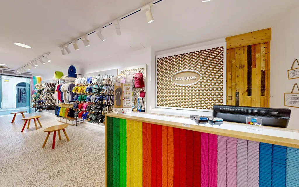 Recorrido virtual de Havaianas Sitges en Google Street View