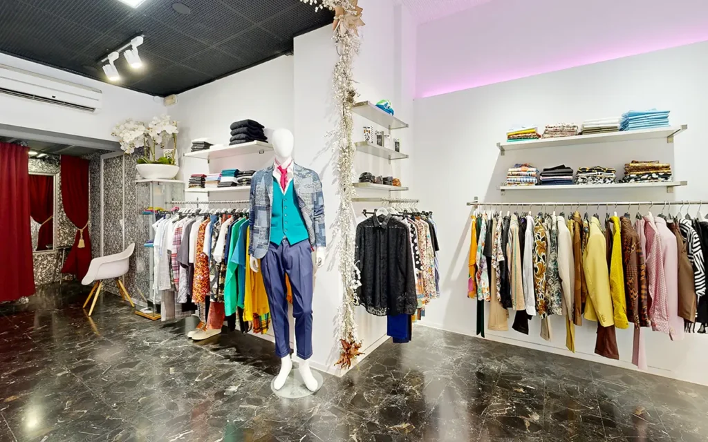 Virtual tour inside NEXT LEVEL BCN men's fashion boutique in Barcelona, Spain